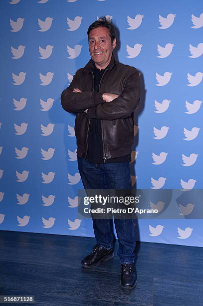 Tony Severo attends Twitter's 10th Anniversary party on March 21, 2016 in Milan, Italy.