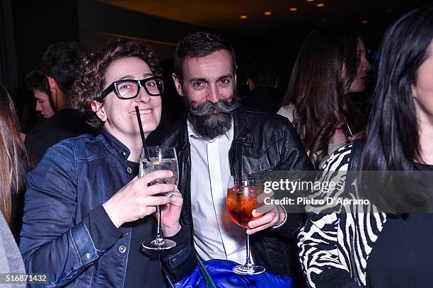 Guests attend Twitter's 10th Anniversary party on March 21, 2016 in Milan, Italy.