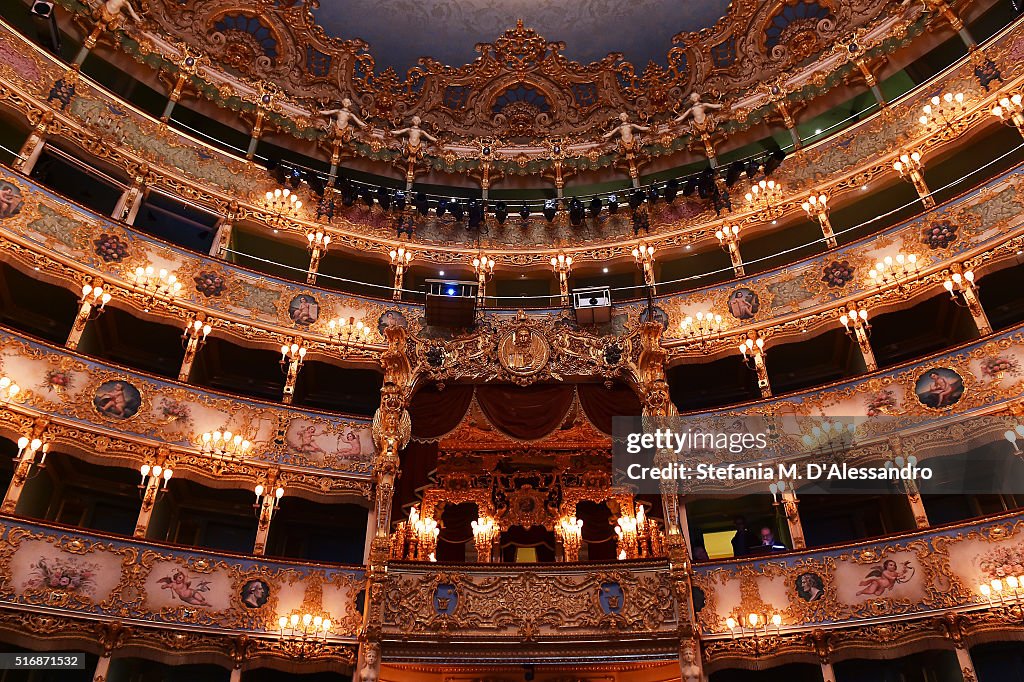 Tiffany & Co. New Store Opening Gala At La Fenice Theatre