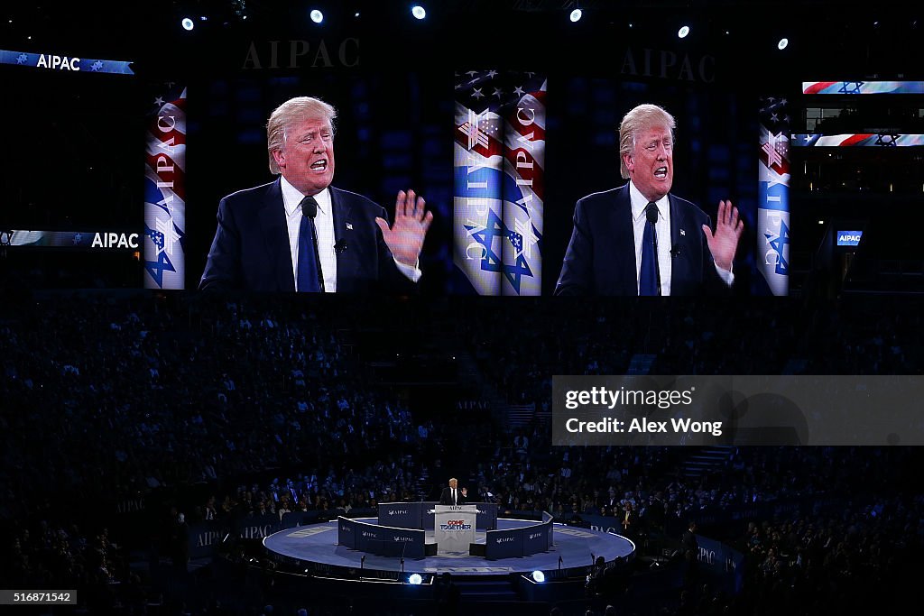 Presidential Candidates Address AIPAC Policy Conference