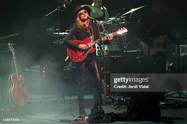 Melody Gardot performs on stage during Festival del Mil.lenni at L'Auditori on March 21, 2016 in Barcelona, Spain.