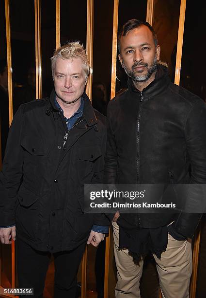 Ronnie Madra and guest attend Fox Searchlight Pictures with The Cinema Society host a screening of "Demolition" after party on March 21, 2016 in New...