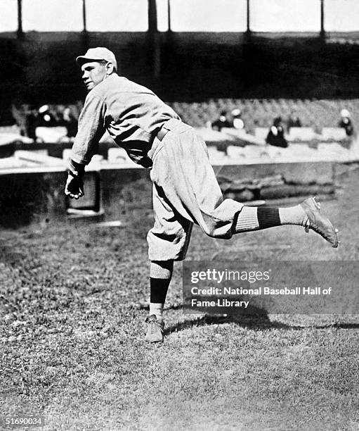 Babe Ruth First Team Babe Ruth Red Sox Photos and Premium High Res Pictures - Getty Images