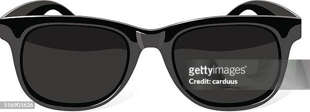 vector sunglasses - tinted sunglasses stock illustrations