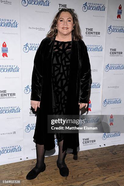 Kathleen Turner attends the Broadway Backwards 2016 after party at John's on March 21, 2016 in New York City.