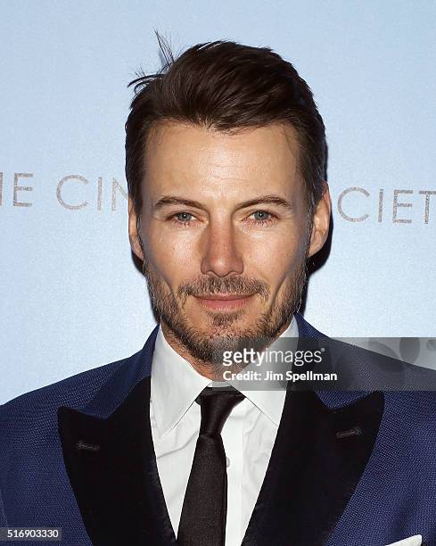 Model Alex Lundqvist attends the Fox Searchlight Pictures with The Cinema Society host a screening of "Demolition" at the SVA Theater on March 21,...