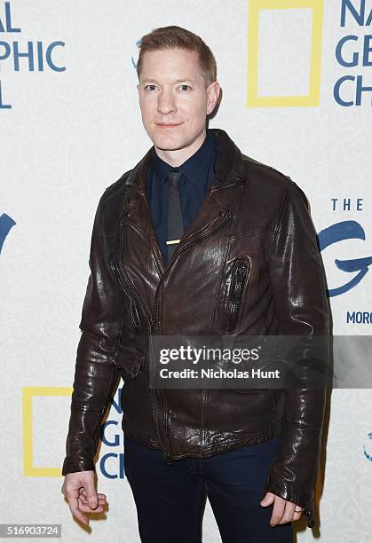 Joseph Sikora attends National Geographic "The Story Of God" With Morgan Freeman World Premiere at Jazz at Lincoln Center on March 21, 2016 in New...