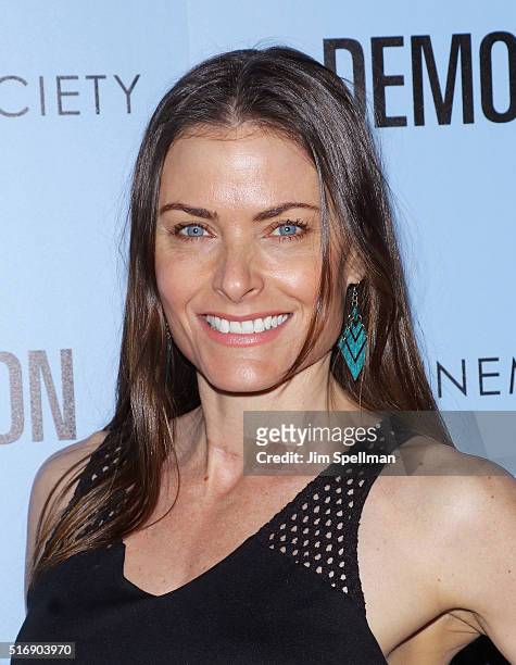 Tara Westwood attends the Fox Searchlight Pictures with The Cinema Society host a screening of "Demolition" at the SVA Theater on March 21, 2016 in...