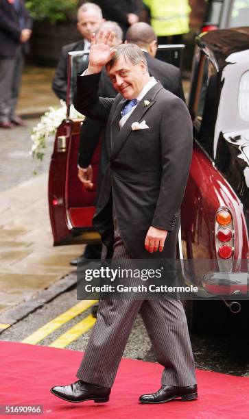 Gerald Grosvenor, The Duke of Westminster, arrives at Chester Cathedral on November 6, 2004 in Chester, England. Lady Tamara is the eldest daughter...