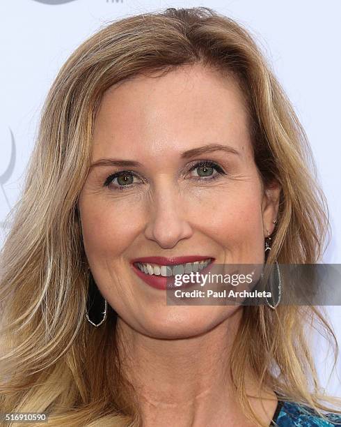 Reality TV Personality Korie Robertson attends the premiere of "God's Not Dead 2" at Directors Guild Of America on March 21, 2016 in Los Angeles,...