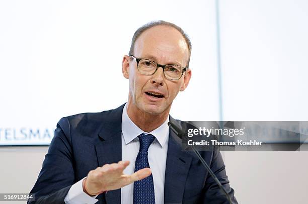 Thomas Rabe Bertelsmann Photos Photos and Premium High Res Pictures - Getty Images