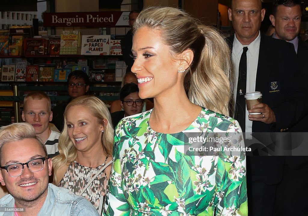 Kristin Cavallari Book Signing "Balancing In Heels: My Journey To Health, Happiness And Making It All Work"