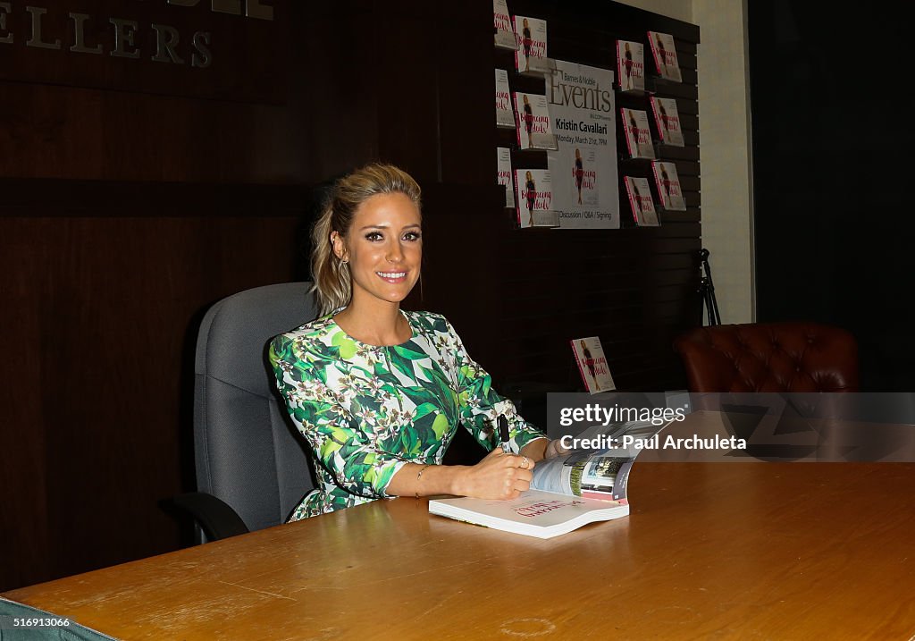 Kristin Cavallari Book Signing "Balancing In Heels: My Journey To Health, Happiness And Making It All Work"