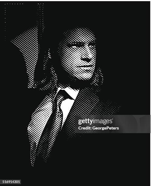 Shadow Mafia 28 Mafia Shadow High Res Illustrations - Getty Images