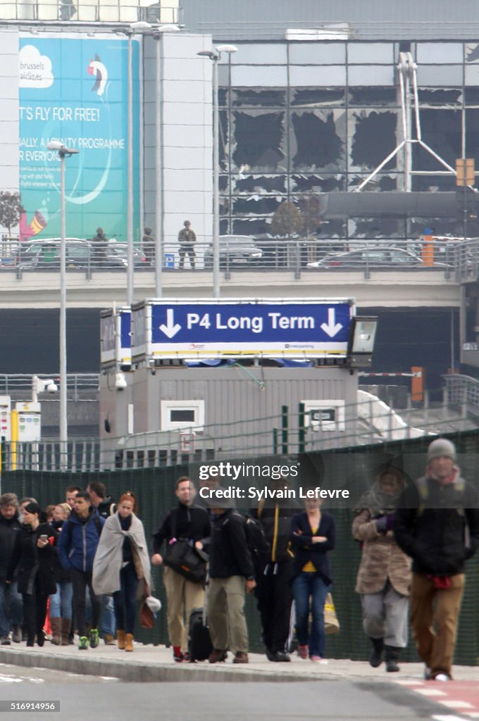 Brussels Airport And Metro Rocked By Explosions