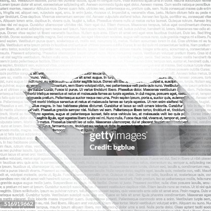 Turkey Map on Text Background - Long Shadow Turkey Map on Text Background - Long Shadow