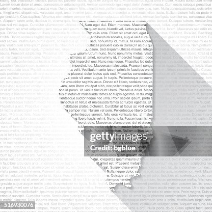 Illinois Map on Text Background - Long Shadow Illinois Map on Text Background - Long Shadow