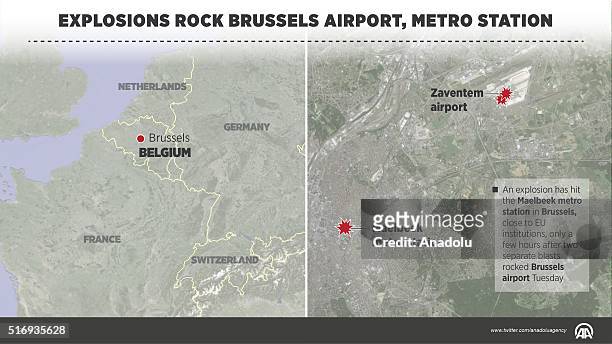 At least 28 people were killed and 90 others were injured in multiple explosions at an airport and a metro station in Brussels on Tuesday morning,...