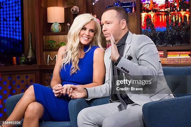 Pictured : Jenny McCarthy and Donnie Wahlberg --