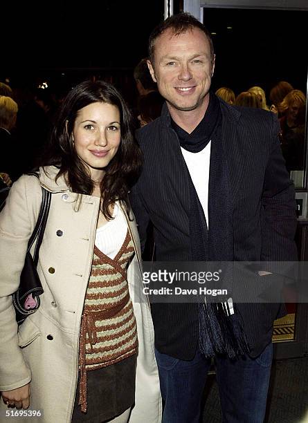 Actor Gary Kemp and his wife Lauren Barbour arrive at the premiere screening of the new four-disc DVD featuring 10 hours of footage from the historic...