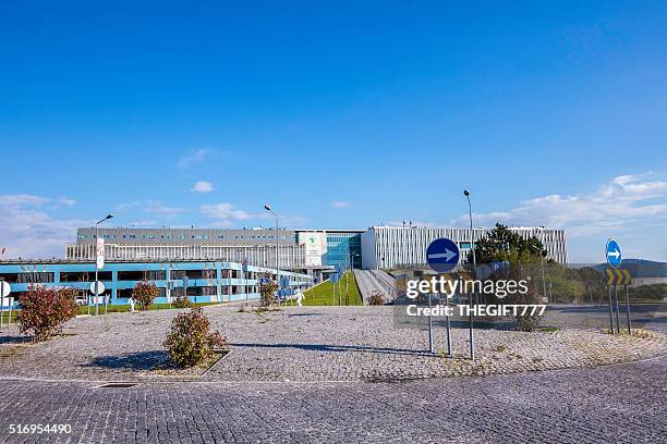 braga hospital en portugal - braga fotografías e imágenes de stock