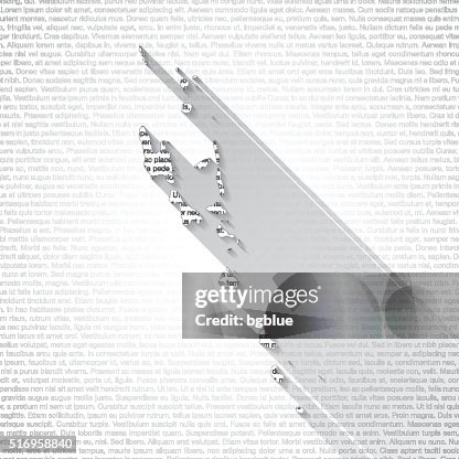 Vanuatu Map on Text Background - Long Shadow Vanuatu Map on Text Background - Long Shadow