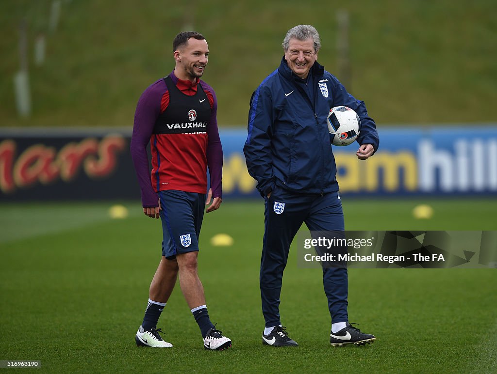 England Training Session and Press Conference