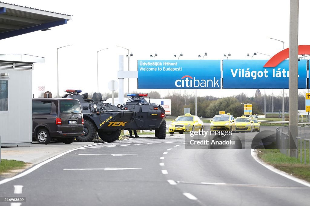 Security alert in Hungary