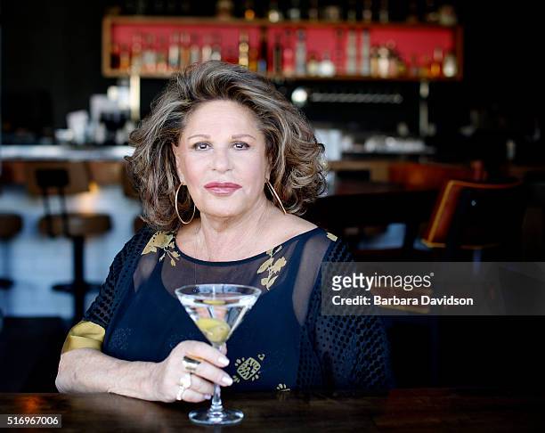 Actress Lainie Kazan is photographed for Los Angeles Times on February 22, 2016 in Los Angeles, California. PUBLISHED IMAGE. CREDIT MUST READ:...