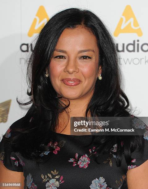 Liz Bonnin arrives for The Royal Television Society Programme Awards at The Grosvenor House Hotel on March 22, 2016 in London, England.