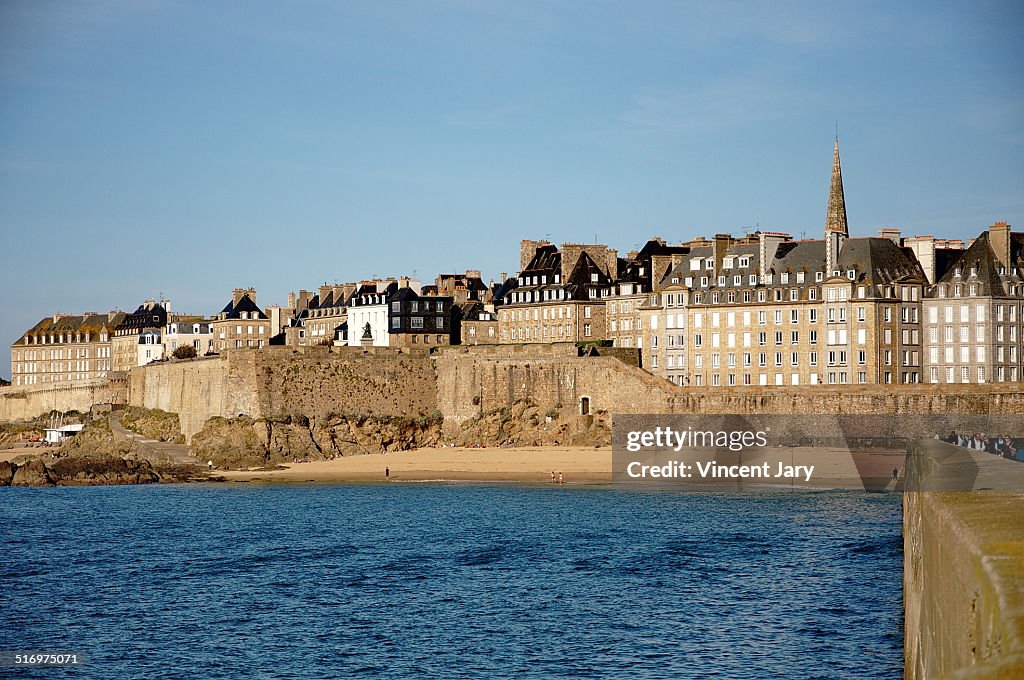 Saint Malo wall