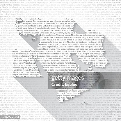Middle East Map on Text Background - Long Shadow Middle East Map on Text Background - Long Shadow