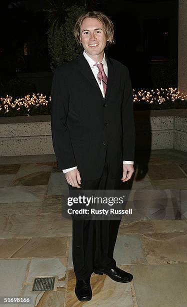 Jedd Hughes arrives at the 52nd Annual BMI Country Awards November 8, 2004 in Nashville, Tennessee.