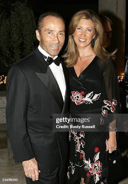 Lee Greenwood and guest arrive at the 52nd Annual BMI Country Awards November 8, 2004 in Nashville, Tennessee.