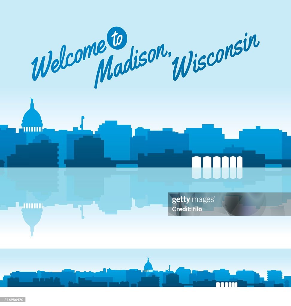 Madison, Wisconsin Skyline