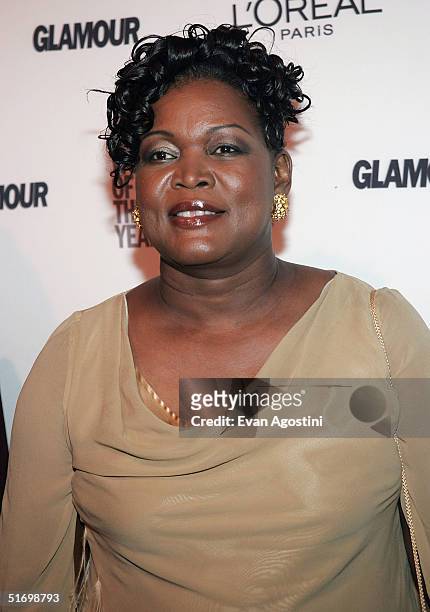 Community activist Alice Cole attends the 15th Annual Glamour "Women of the Year" Awards at the American Museum of Natural History November 8, 2004...