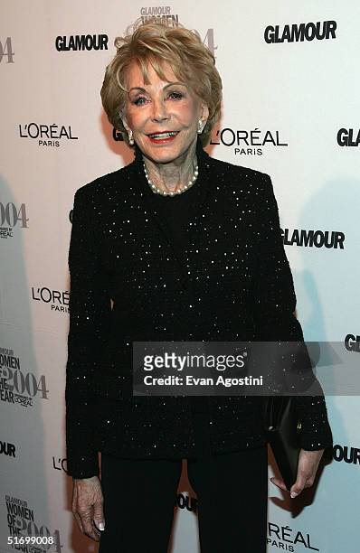 Actress Anne Douglas attends the 15th Annual Glamour "Women of the Year" Awards at the American Museum of Natural History November 8, 2004 in New...
