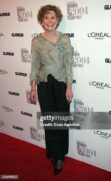 Author Judy Blume attends the 15th Annual Glamour "Women of the Year" Awards at the American Museum of Natural History November 8, 2004 in New York...