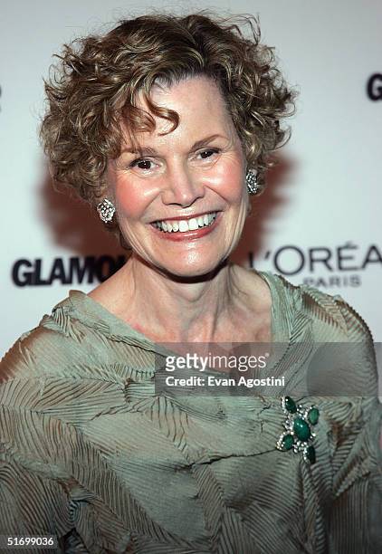 Author Judy Blume attends the 15th Annual Glamour "Women of the Year" Awards at the American Museum of Natural History November 8, 2004 in New York...
