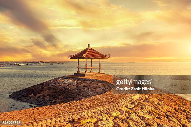 sanur beach, bali, indonesia - sanur stock pictures, royalty-free photos & images