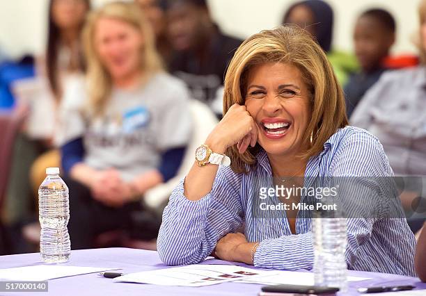 Hoda Kotb attends the 10th Annual Garden Of Dreams Talent Show rehearsals at Radio City Music Hall on March 22, 2016 in New York City.
