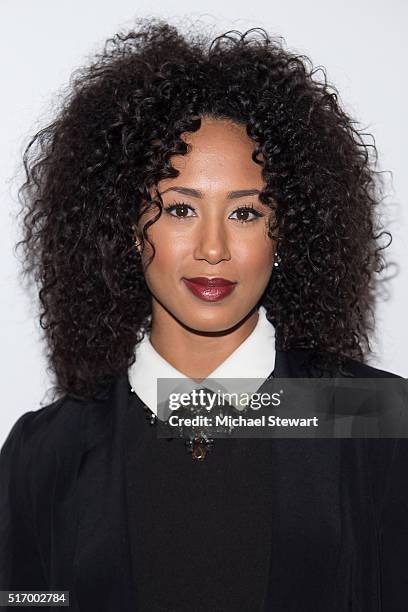 Actress Margot Bingham attends the Kate Spade New York Home Pop-Up Shop on March 22, 2016 in New York City.