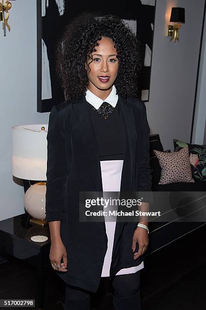 Actress Margot Bingham attends the Kate Spade New York Home Pop-Up Shop on March 22, 2016 in New York City.