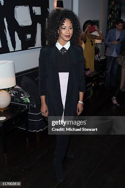 Actress Margot Bingham attends the Kate Spade New York Home Pop-Up Shop on March 22, 2016 in New York City.