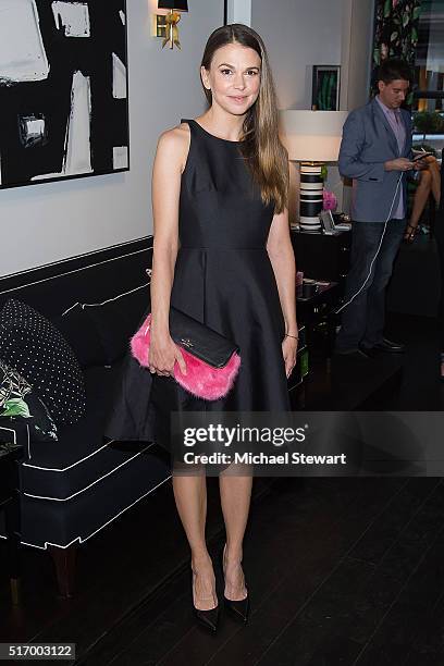 Actress Sutton Foster attends the Kate Spade New York Home Pop-Up Shop on March 22, 2016 in New York City.
