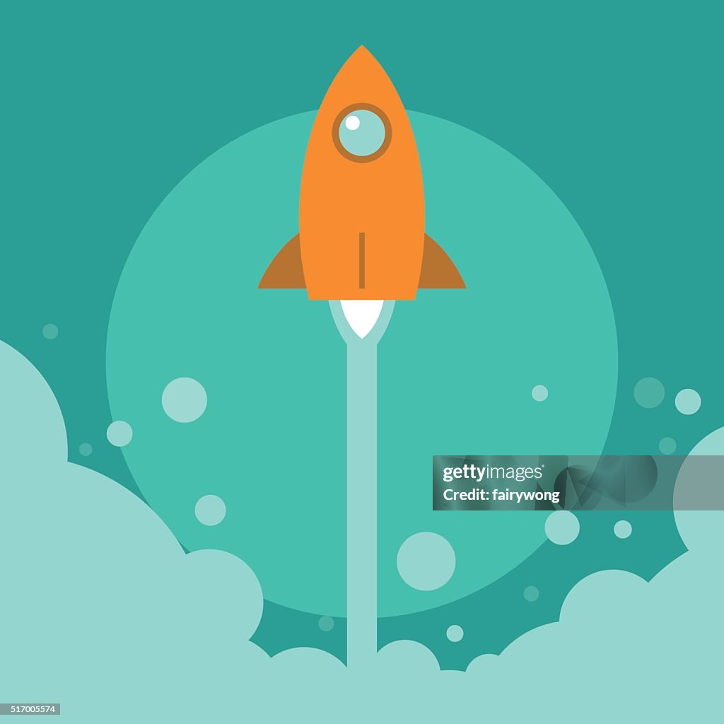 Rocket Launch - Startup Ccncept