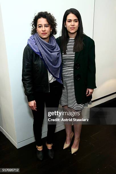 Actresses Ilana Glazer and Abbi Jacobson attend Kate Spade New York "Housewarming" in celebration of the brand's home pop-up shop at Kate Spade New...