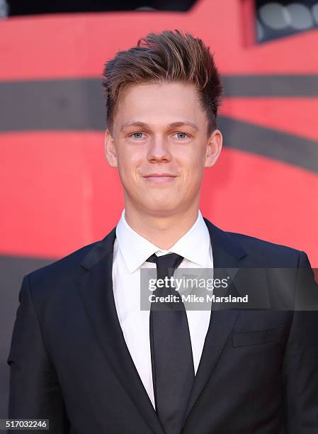 Guest arrives for the European Premiere of 'Batman V Superman: Dawn Of Justice' at Odeon Leicester Square on March 22, 2016 in London, England.