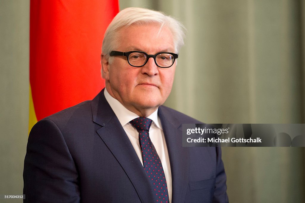 German Foreign Minister Steinmeier Visits Moscow