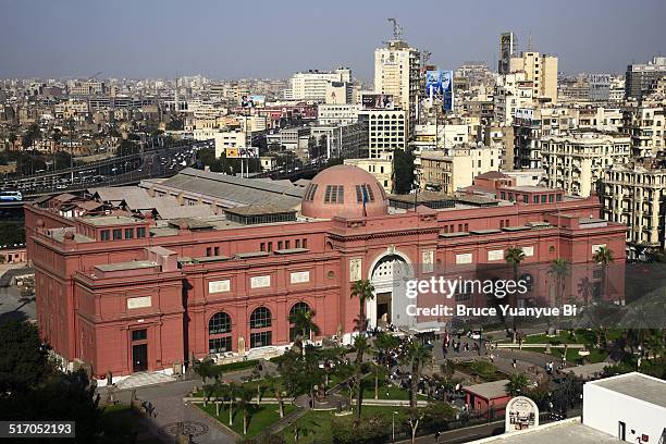 egyptian museum - cairo stock pictures, royalty-free photos & images